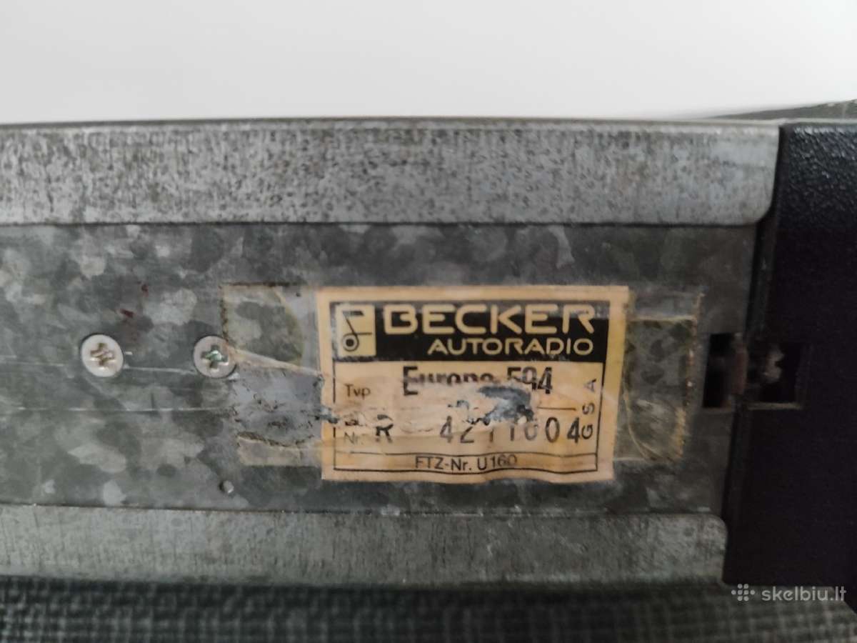 Becker mexico, europa,blaupunkt - nuotraukos Nr. 6