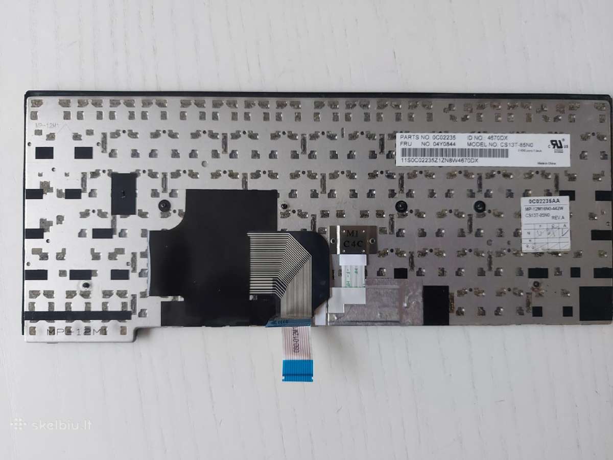 Lenovo L440 klaviatura - nuotraukos Nr. 2