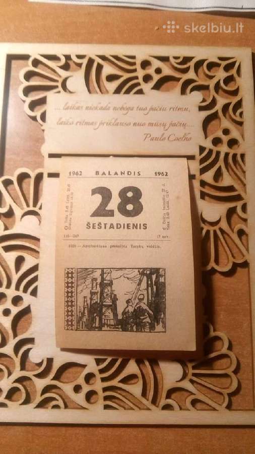 Kalendoriaus lapeliai įvairioms progoms 1935-2026 - nuotraukos Nr. 7