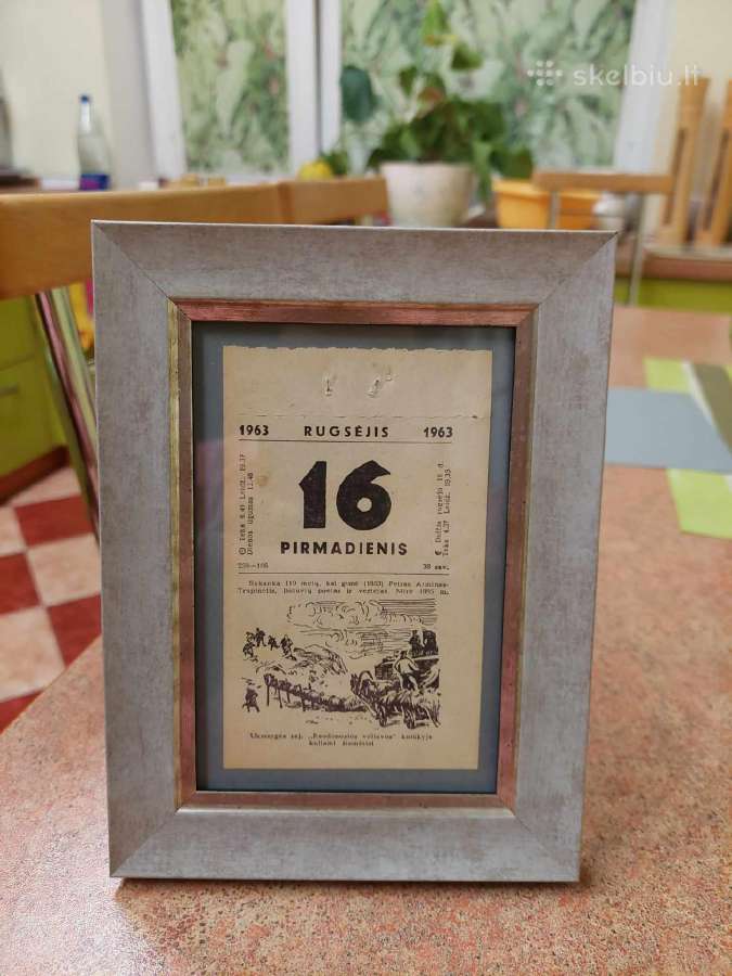Kalendoriaus lapeliai įvairioms progoms 1935-2026 - nuotraukos Nr. 17