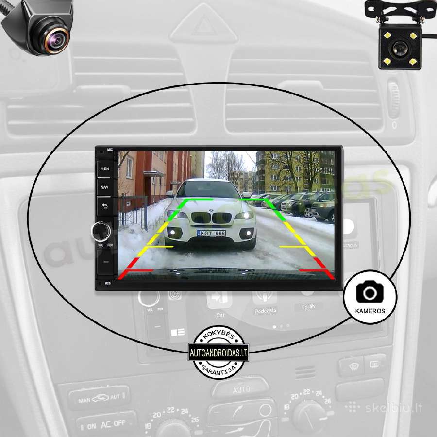 Volvo S60 V70 XC70 2004-07 Android multimedija GPS - nuotraukos Nr. 5
