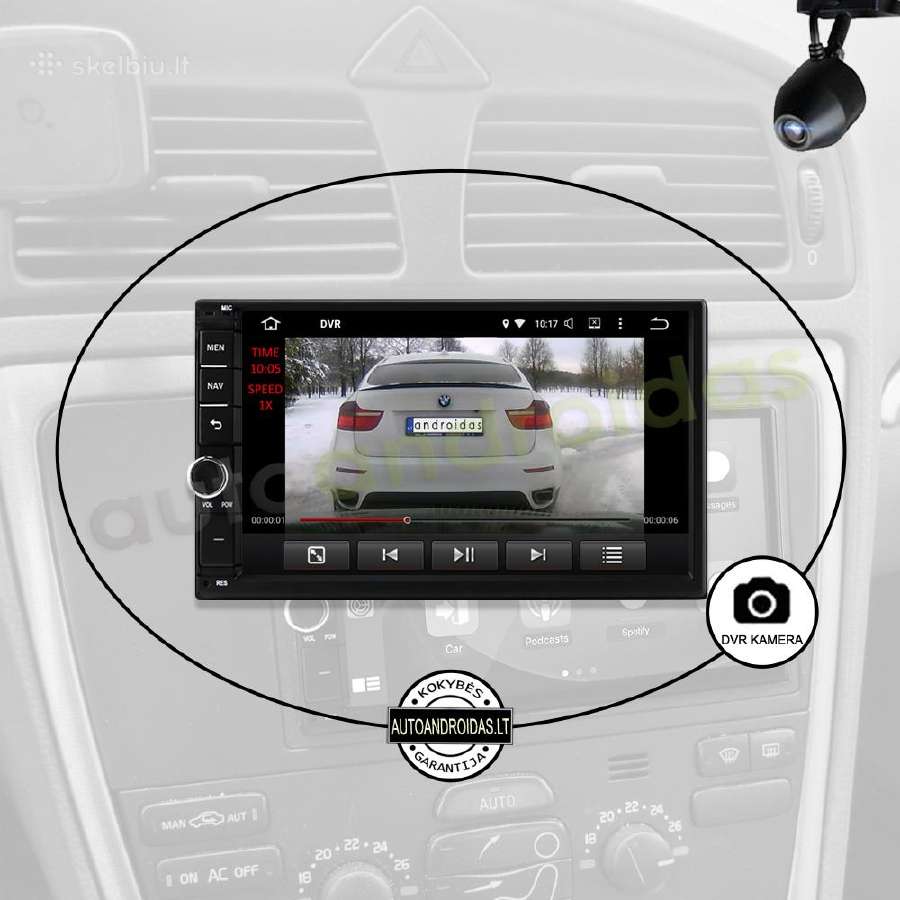 Volvo S60 V70 XC70 2004-07 Android multimedija GPS - nuotraukos Nr. 6