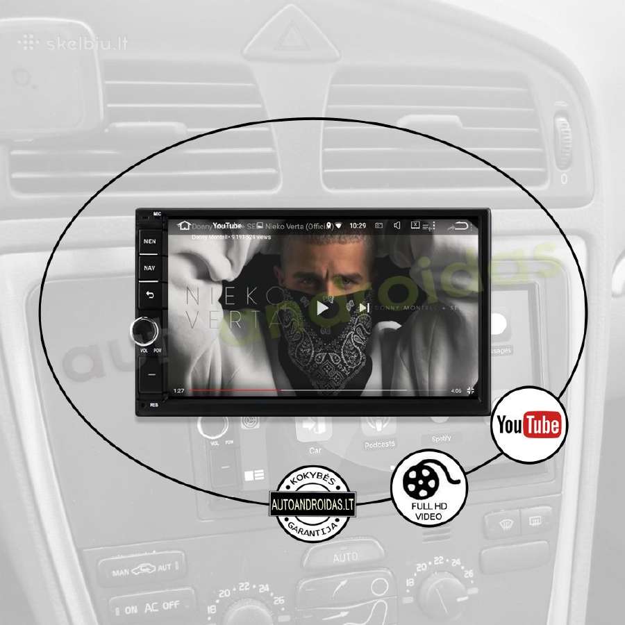 Volvo S60 V70 XC70 2004-07 Android multimedija GPS - nuotraukos Nr. 7