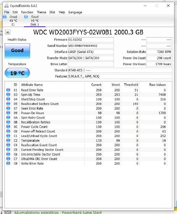 2tb diskai- su labai mažu išdirbiu - nuotraukos Nr. 5