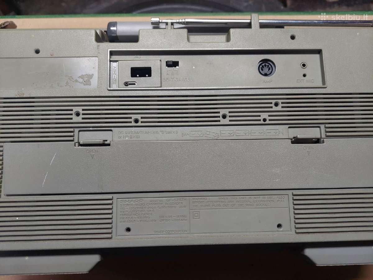Sharp gf-5757 - nuotraukos Nr. 2