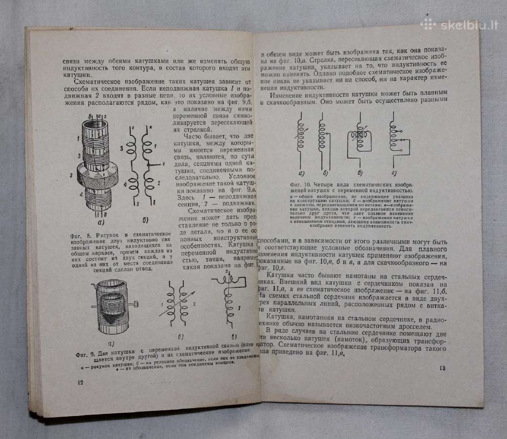 Radijoschemų žodynas knyga 1957m. - nuotraukos Nr. 4