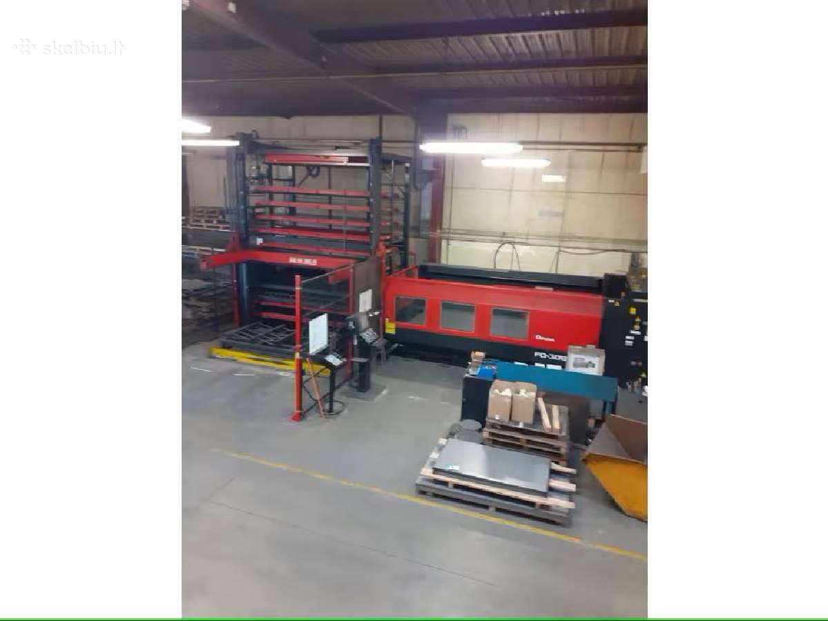 Amada Fo-3015nt - 4 kw + Aslul lazerinio pjovimo - nuotraukos Nr. 10