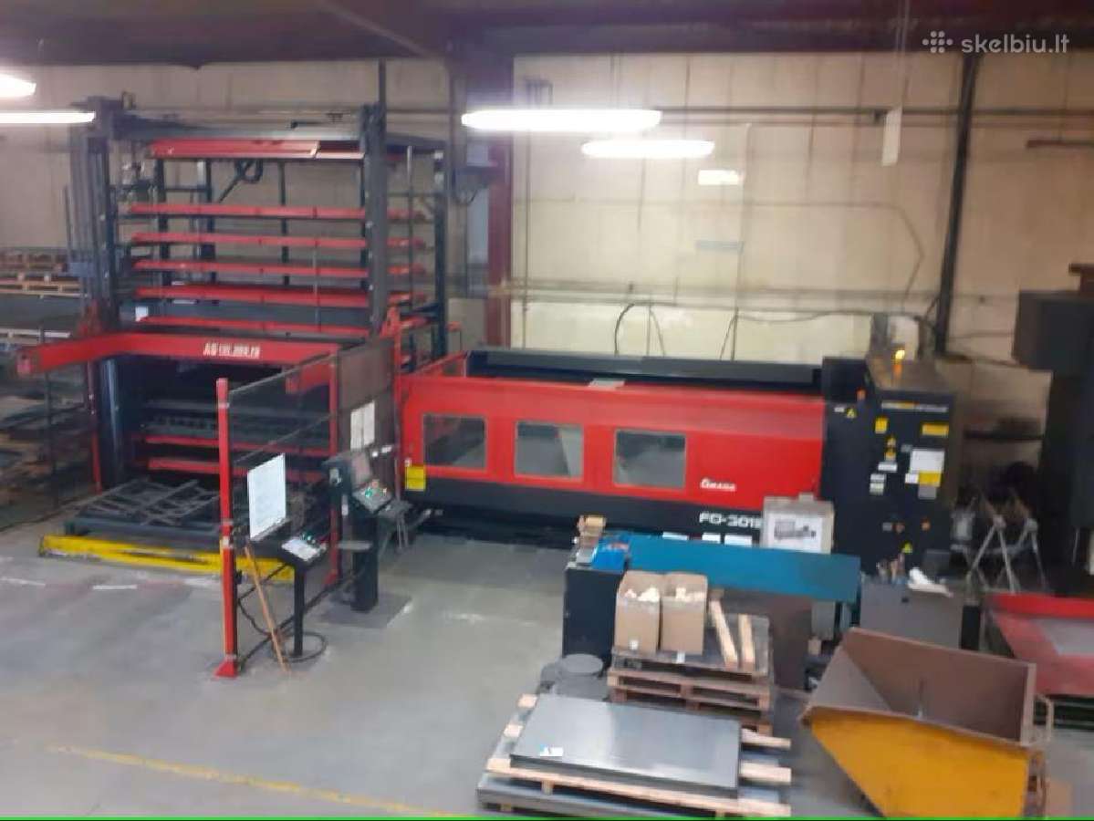 Amada Fo-3015nt - 4 kw + Aslul lazerinio pjovimo - nuotraukos Nr. 5