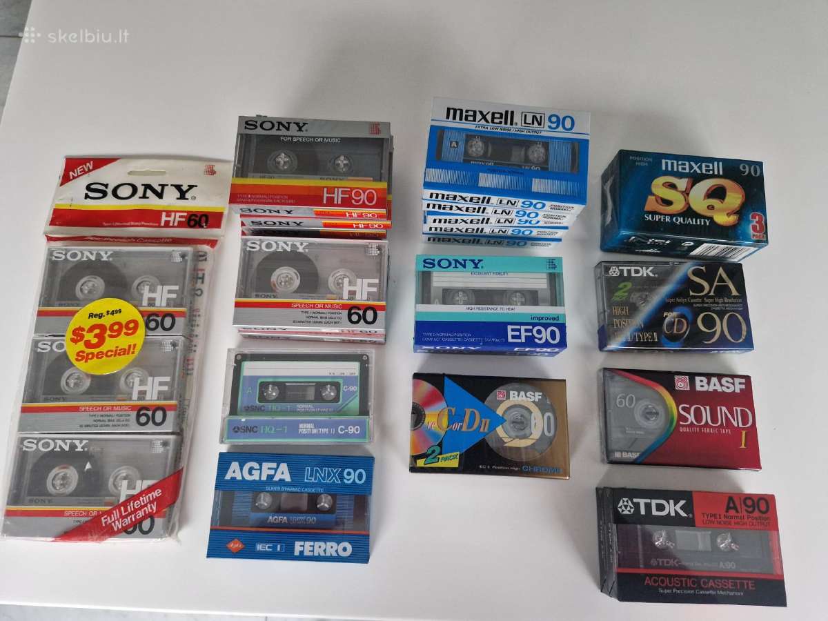 Naujos audio kasetės Maxell Ur 46 - nuotraukos Nr. 3