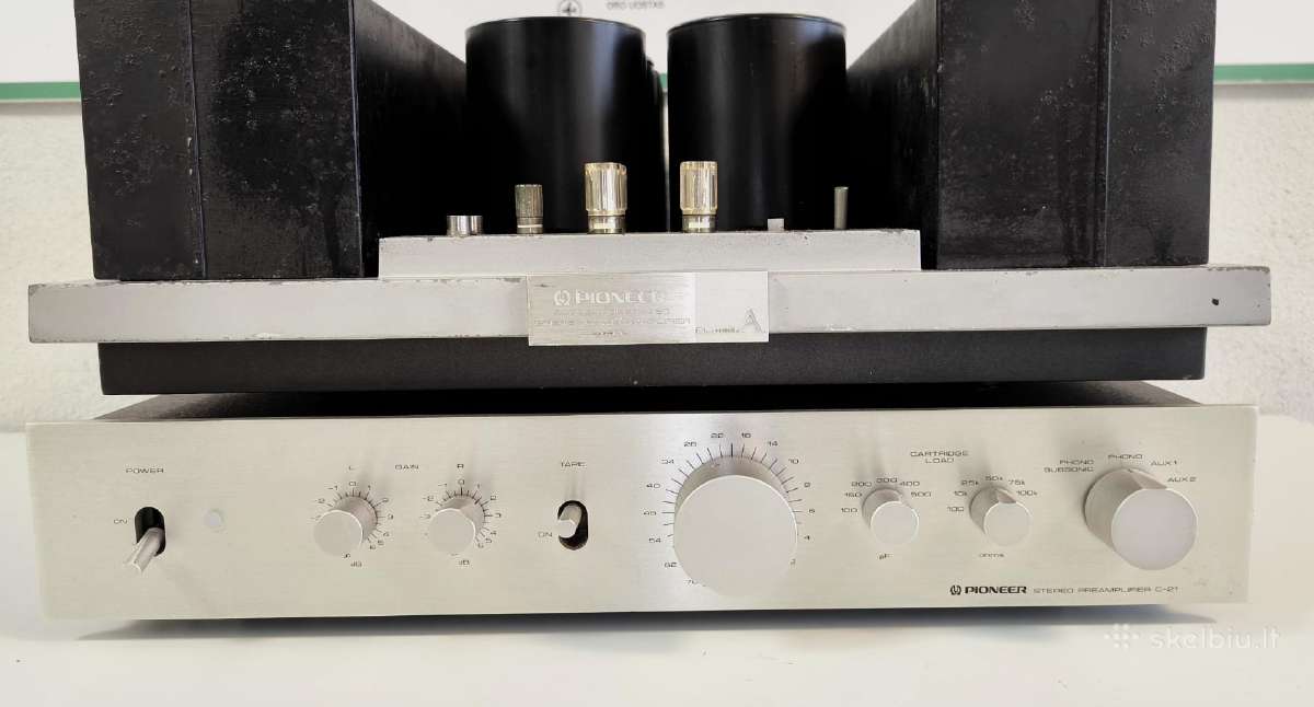 Pioneer M-22 ir C21 komplektas - nuotraukos Nr. 3