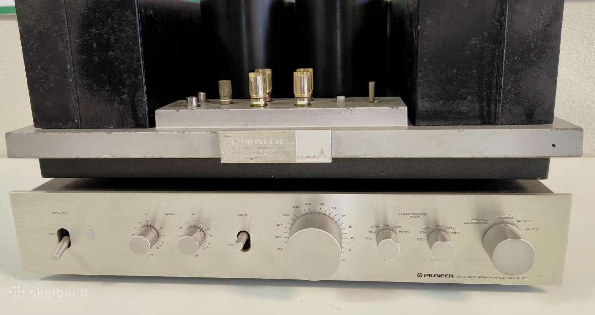 Pioneer M-22 ir C21 komplektas - nuotraukos Nr. 6