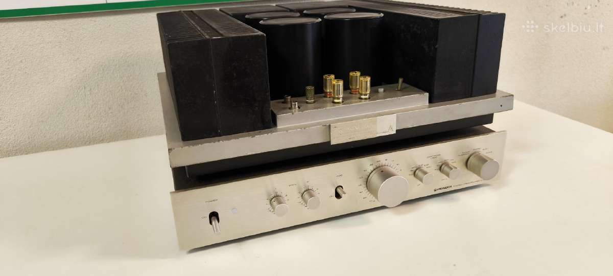 Pioneer M-22 ir C21 komplektas - nuotraukos Nr. 8