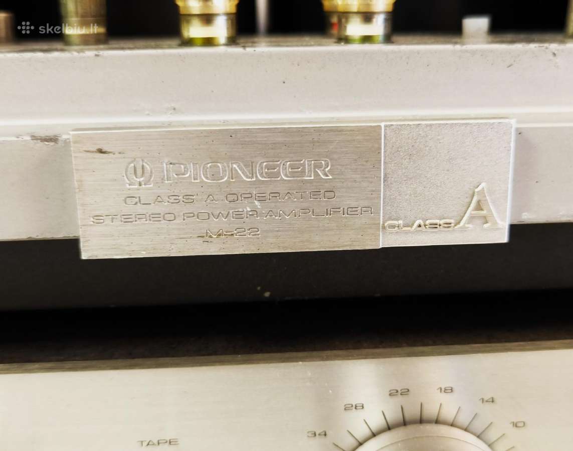 Pioneer M-22 ir C21 komplektas - nuotraukos Nr. 2