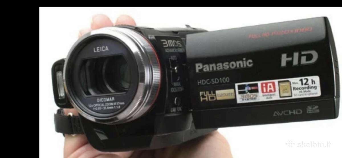 Panasonic Nv Gs 300, Hdc Sd-100 Hibrid, Nv-gs7, 33 - nuotraukos Nr. 12
