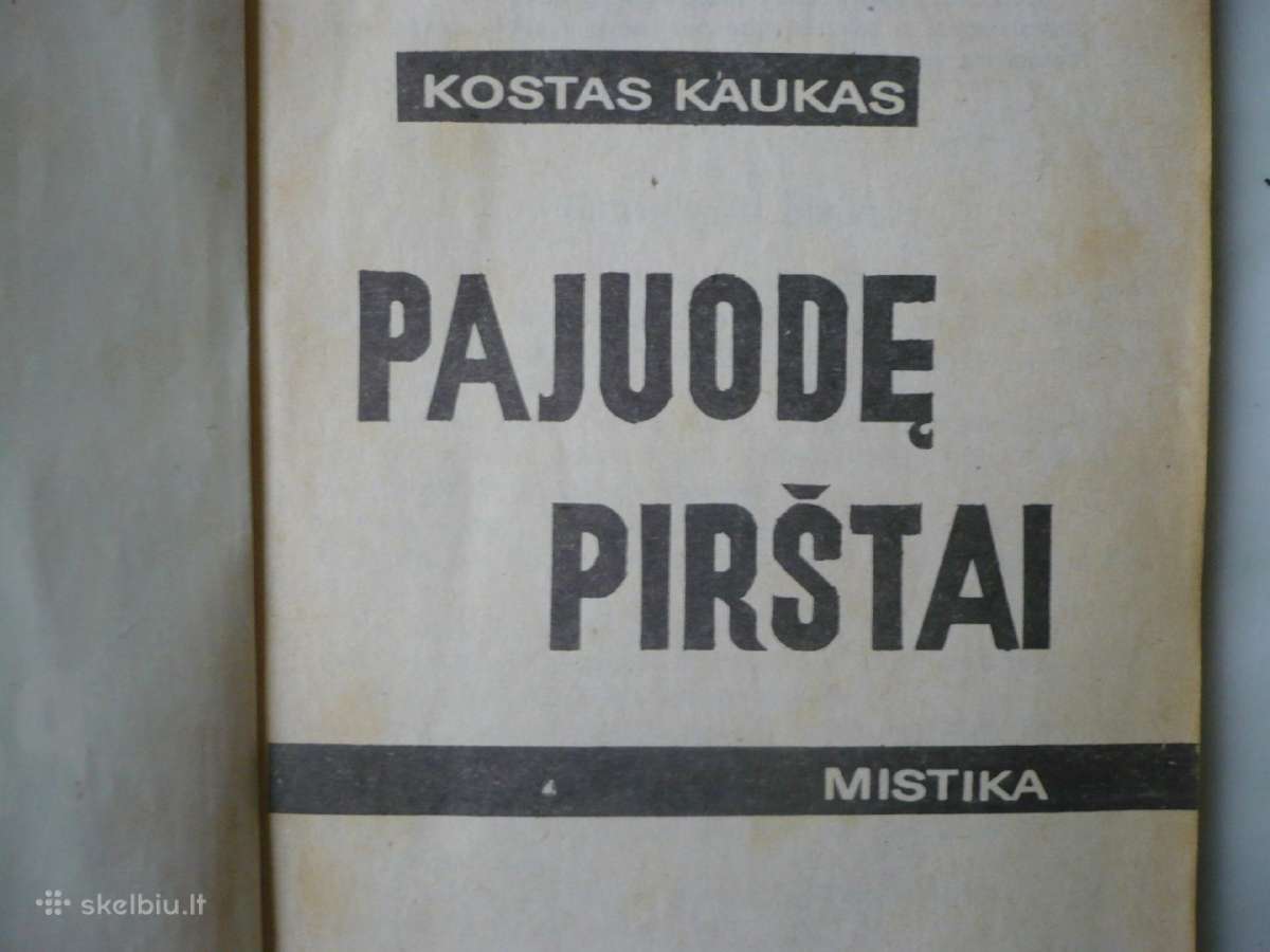 K. Kaukas - Pajuode pirštai - nuotraukos Nr. 2