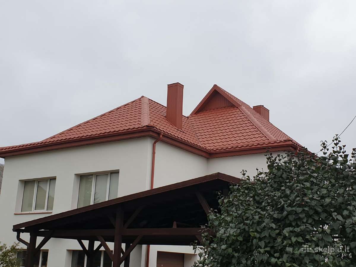 Stogų dengimas, karkasiniai, moduliniai namai. - nuotraukos Nr. 15