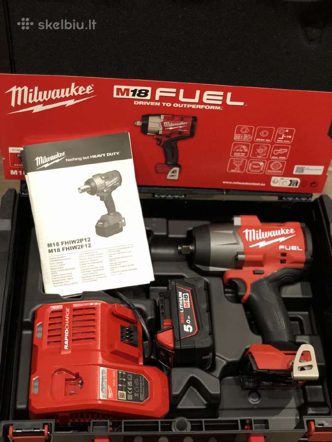 Naujo Modelio Milwaukee 1/2 Galinga 2169nm Verzlia