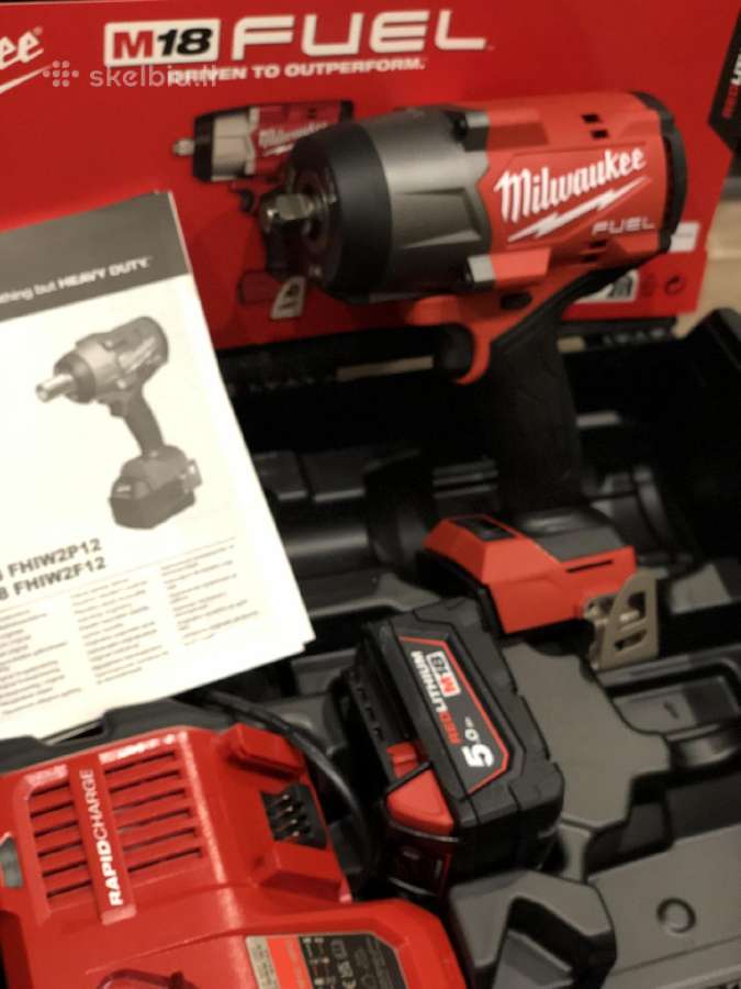 Naujo Modelio Milwaukee 1/2 Galinga 2169nm Verzlia - nuotraukos Nr. 3