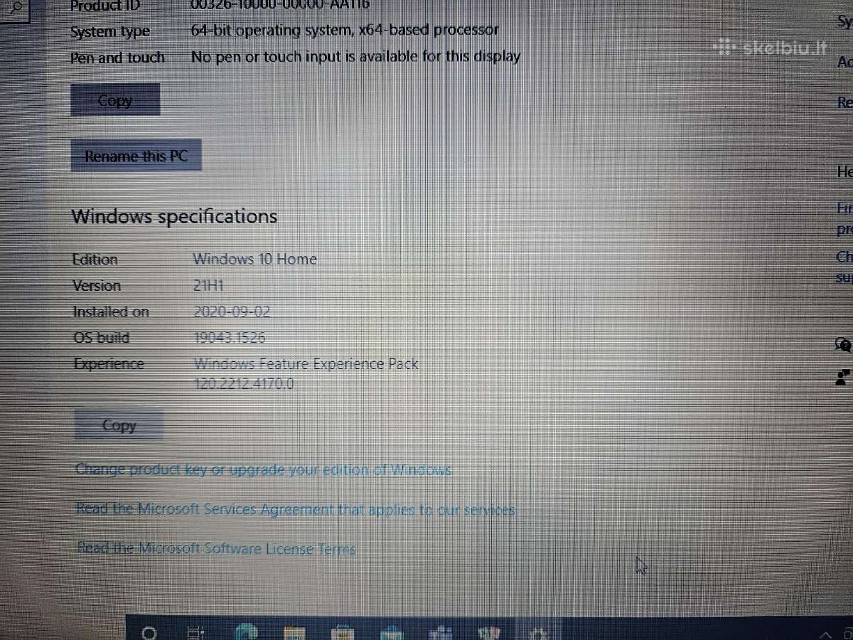 Sony Vaio Laptop Svf152a29m - nuotraukos Nr. 5