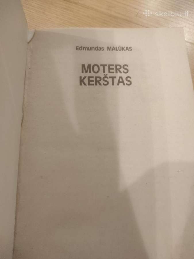 Knyga Moters kerštas - nuotraukos Nr. 2