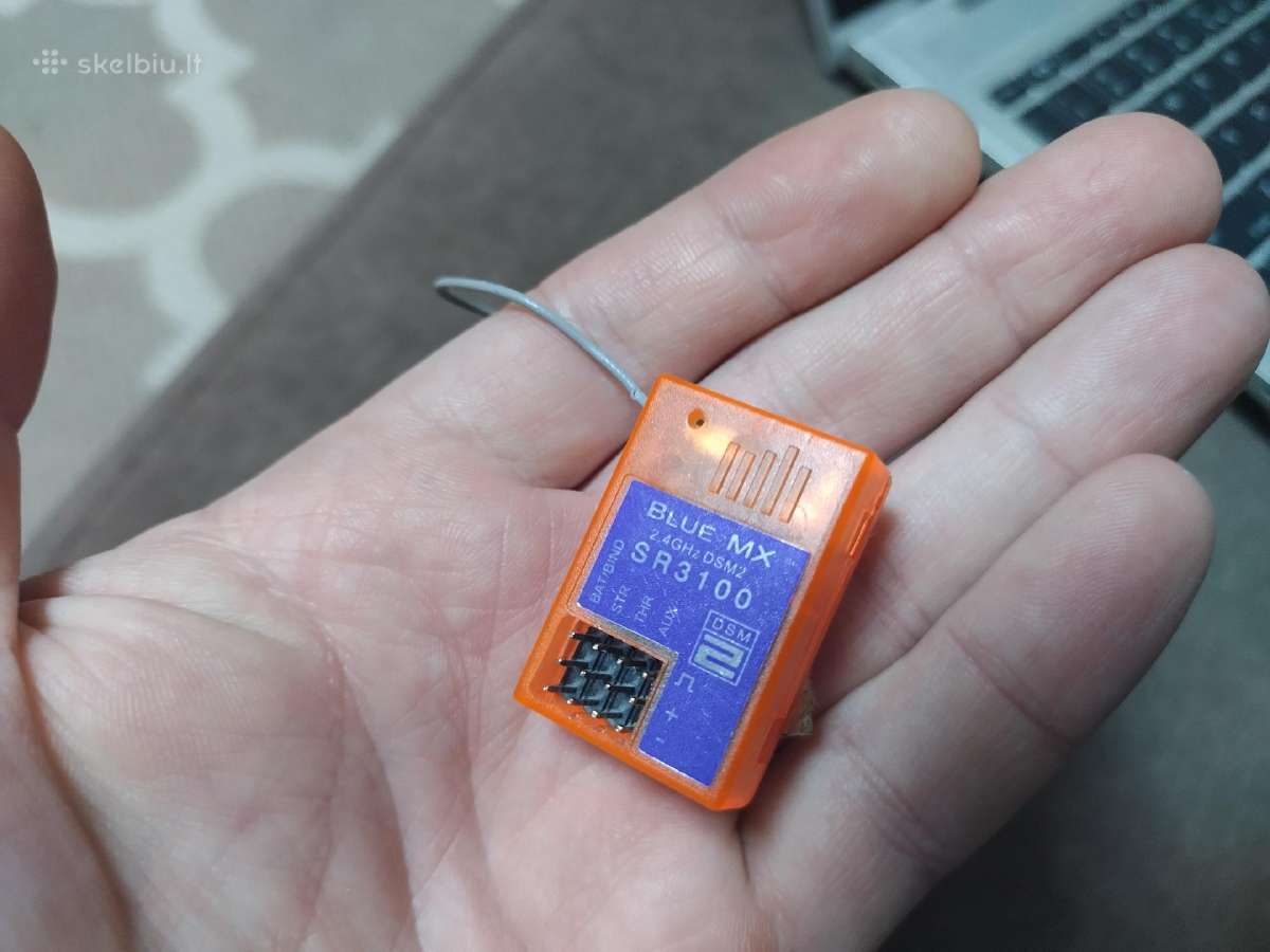 Dsm2 Spektrum imtuvai Blue Mx Sr3100