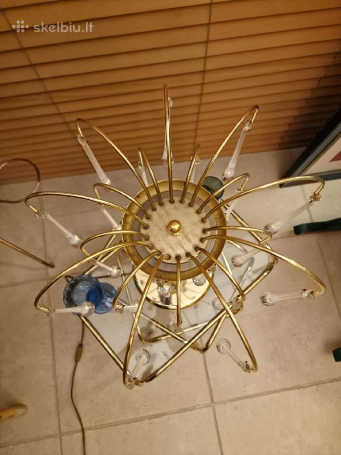 Vintažinė mid century interjerinė stalinė lempa - nuotraukos Nr. 2