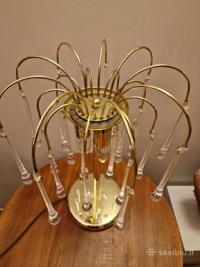 Vintažinė mid century interjerinė stalinė lempa - nuotraukos Nr. 16