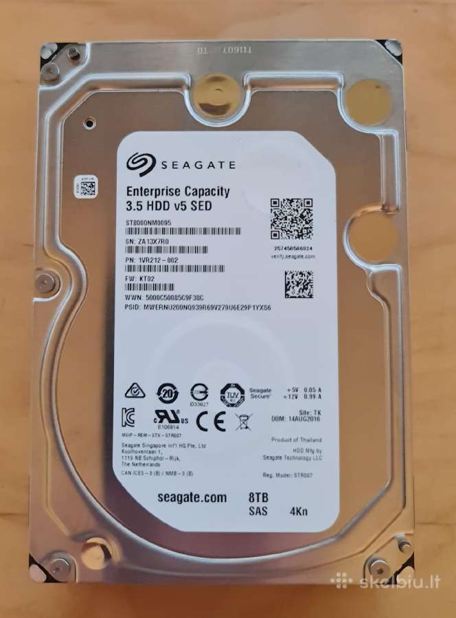 3.5" Sas HDD 73gb-600gb 1tb-10tb 12tb-32tb - nuotraukos Nr. 4