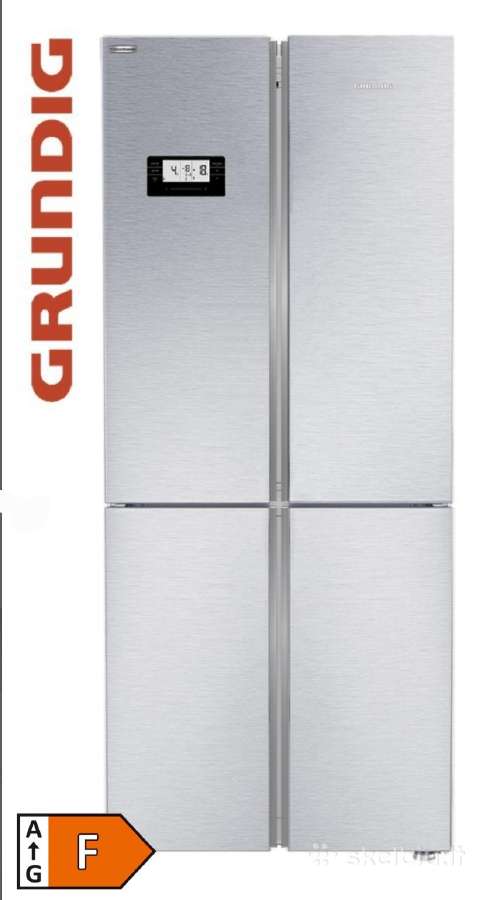 Keturduriai Grundig su "Duo Cooling No Frost" F