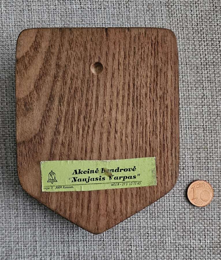 Garbės savanorio plakėtė. - nuotraukos Nr. 2