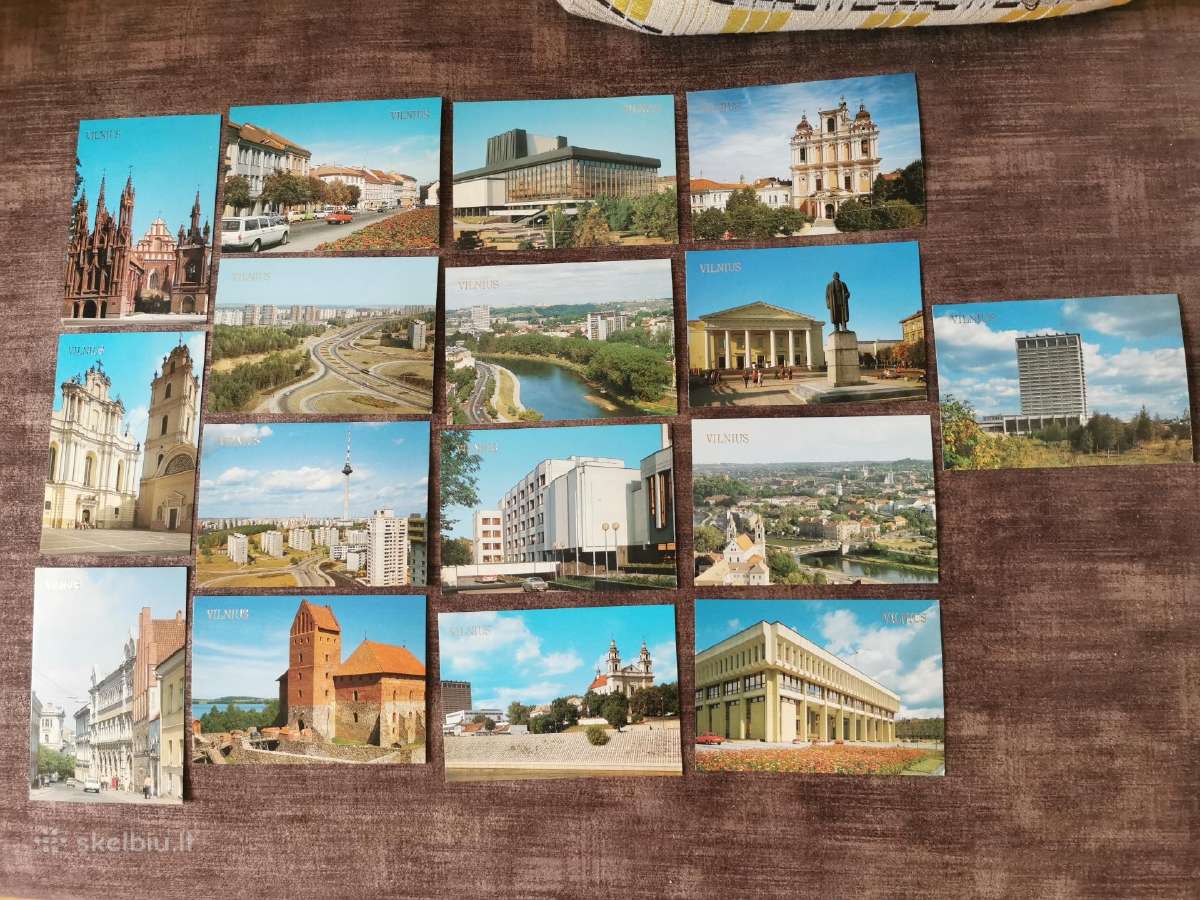 Atviručių rinkinys Vilnius - nuotraukos Nr. 3