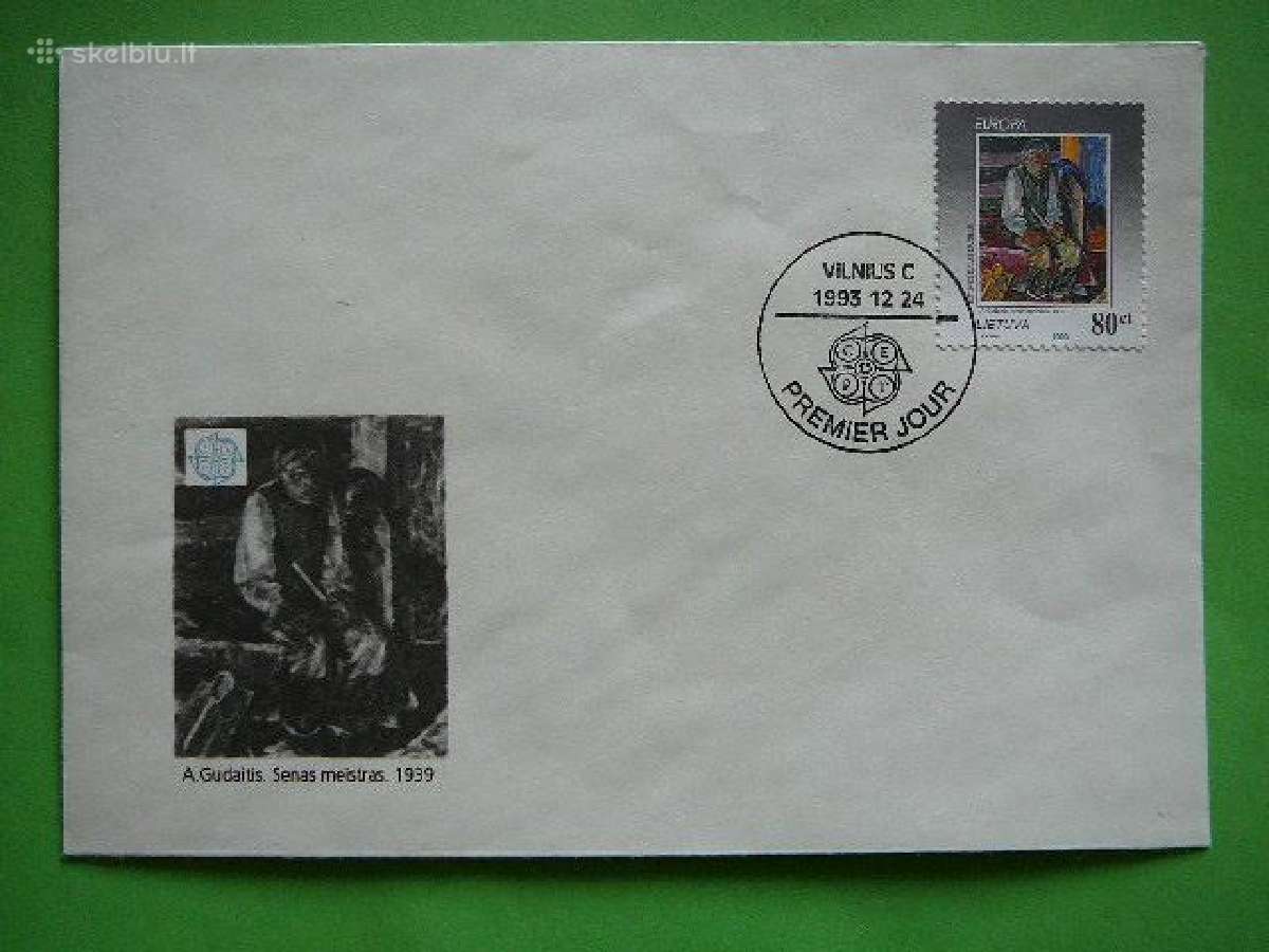 Lietuva 1993 Europa Pdv lit544v