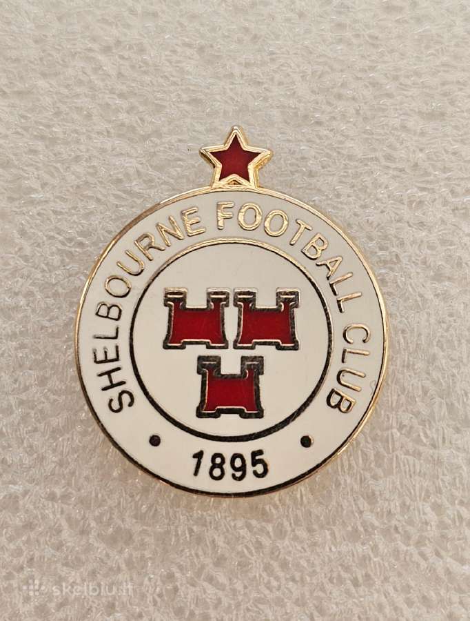 Futbolo tematikos ženklelis Airija