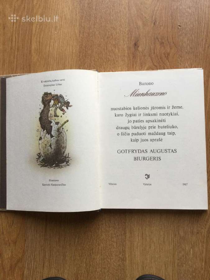 Knyga Baronas Miunhauzenas - nuotraukos Nr. 2