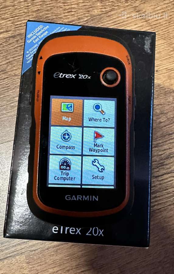 Garmin etrex 20x navigatoriua - nuotraukos Nr. 2