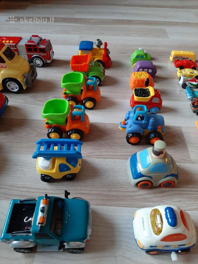 Įvairių automobiliukų rinkinys - nuotraukos Nr. 5