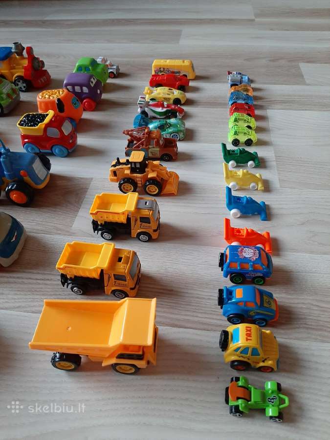 Įvairių automobiliukų rinkinys - nuotraukos Nr. 6