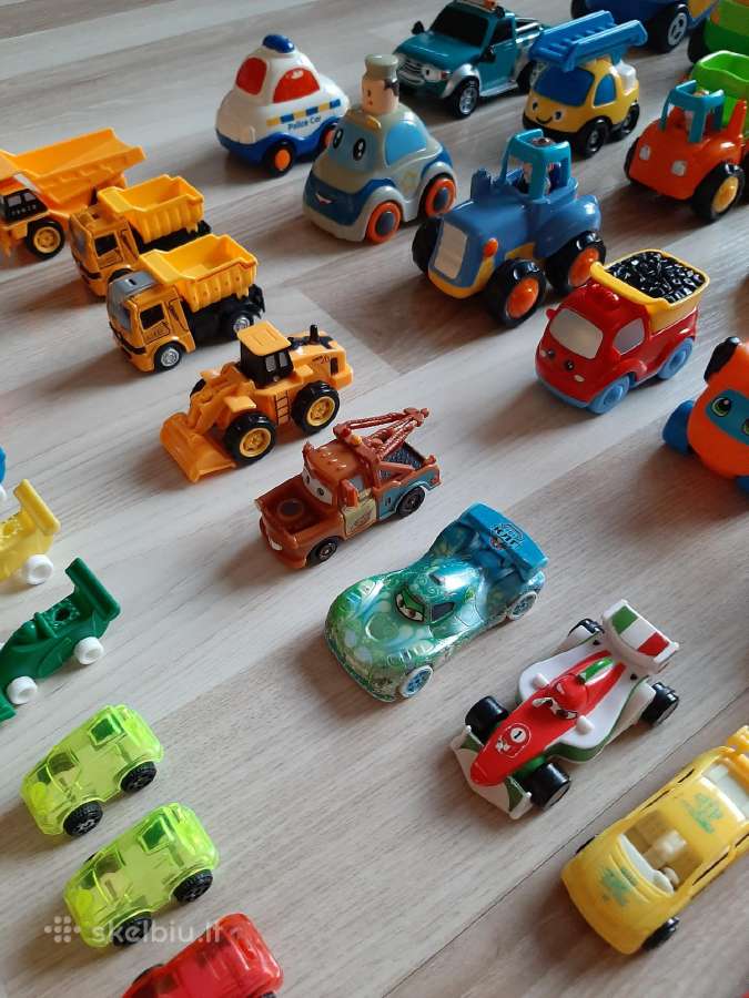 Įvairių automobiliukų rinkinys - nuotraukos Nr. 4