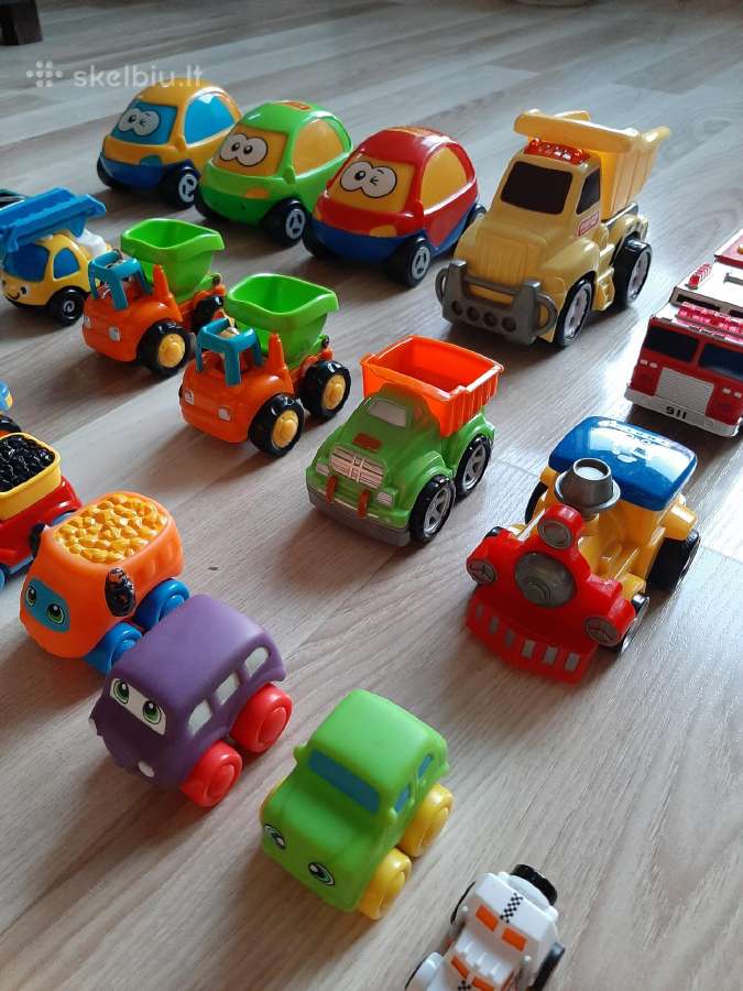 Įvairių automobiliukų rinkinys - nuotraukos Nr. 3