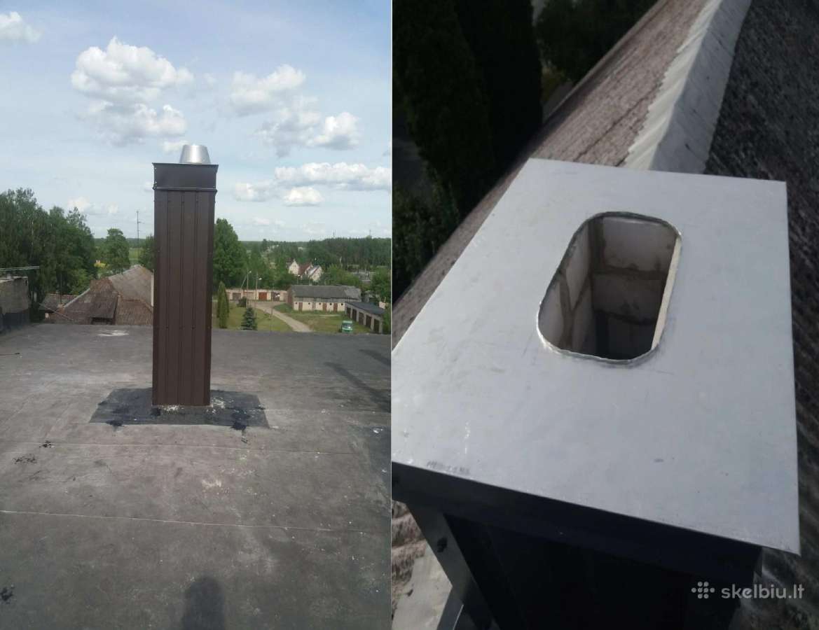 Kaminų remontas, murijimas-skardinimas stogų dengi - nuotraukos Nr. 19