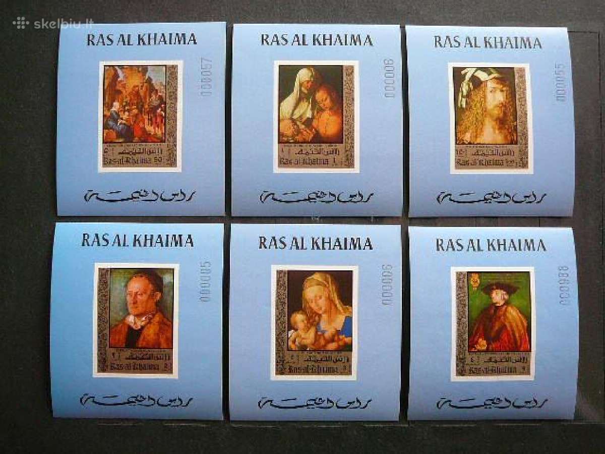 Daile A. Diureris Ras AL Khaima 1971 Mnh rsk579