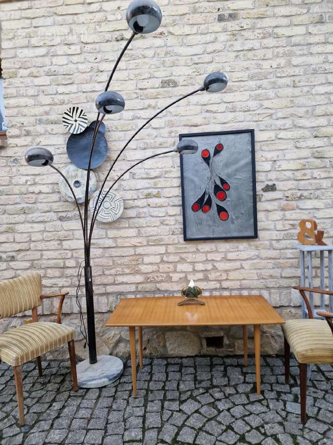 Vintažinis mid century tikmedžio kavos staliukas - nuotraukos Nr. 29