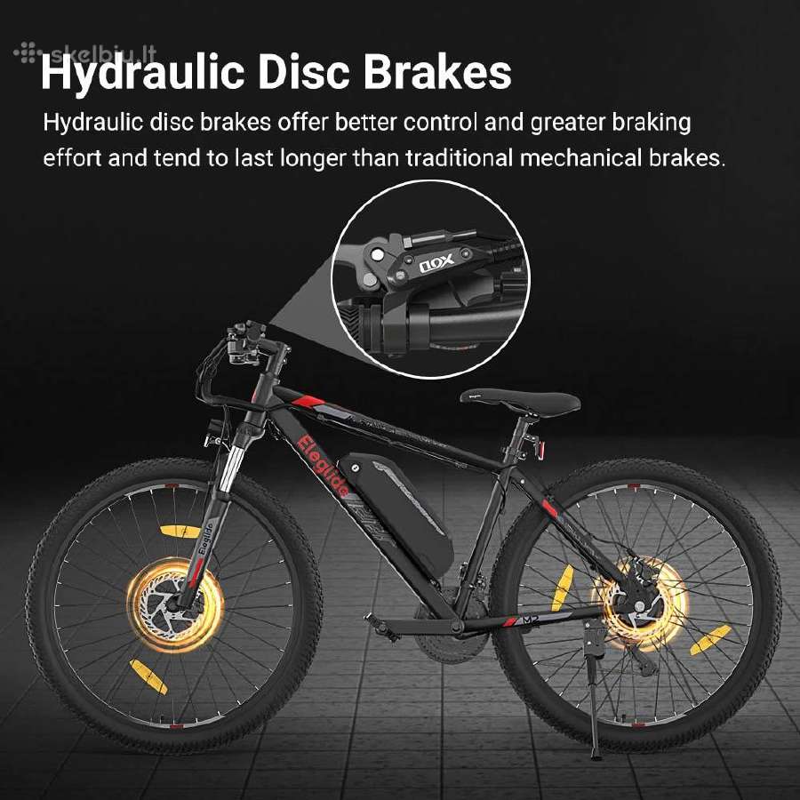 Eleglide M2" 29 ratai/ 250 W/ 15 Ah/ 25 km/h - nuotraukos Nr. 3