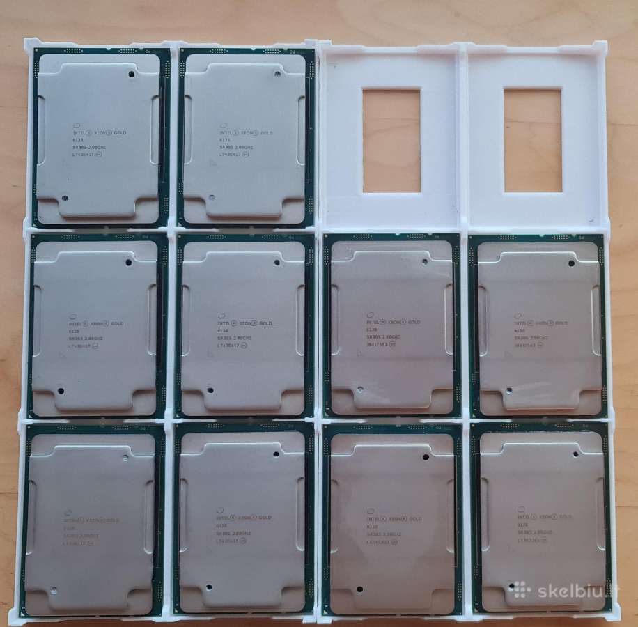 Intel Xeon Lga1150 Lga1155 Lga1356 Lga1366 Lga2011 - nuotraukos Nr. 2