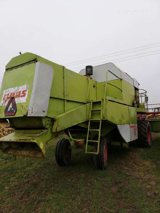 Dalimis claas dominator 105 76 75 - nuotraukos Nr. 12