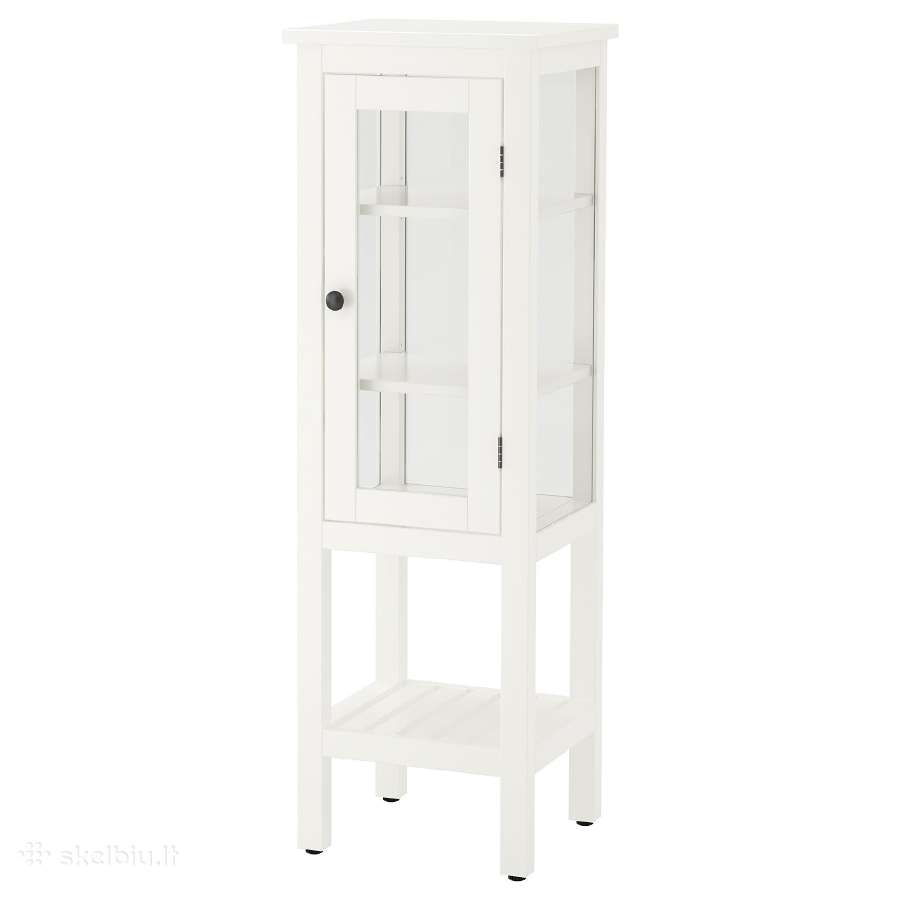 Ikea aukšta spintelė Hemnes su stiklinėmis durimis