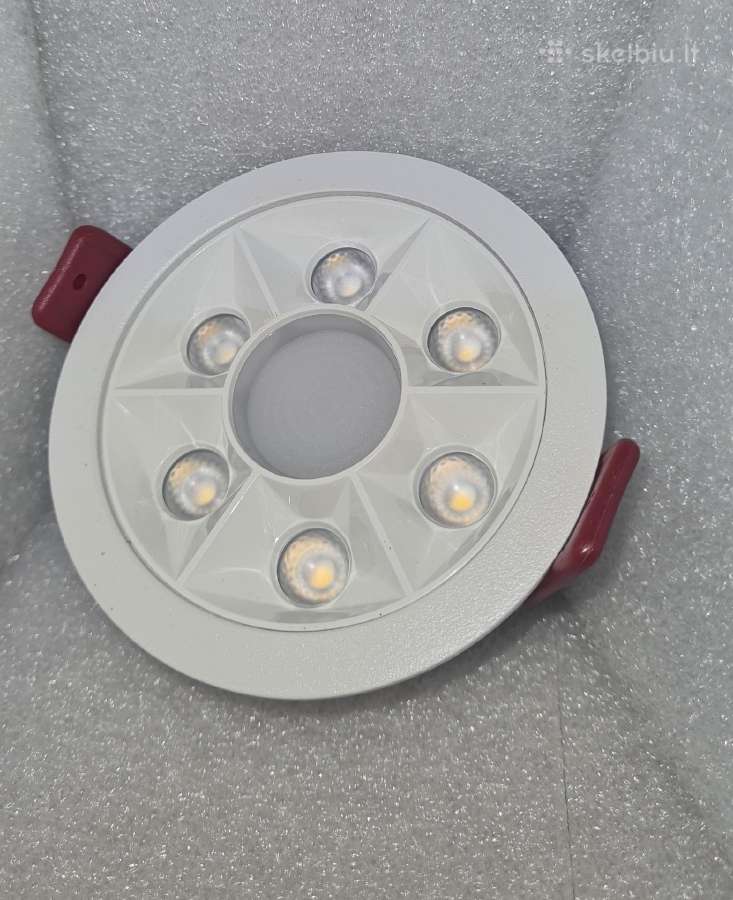 Įleidžiami downlight tipo LED šviestuvai - nuotraukos Nr. 4