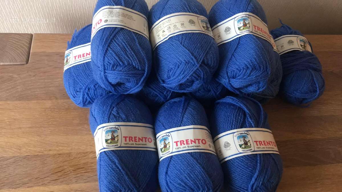 Mezgimo siūlai , 11 kamuoliukai po 50g. Italija - nuotraukos Nr. 5