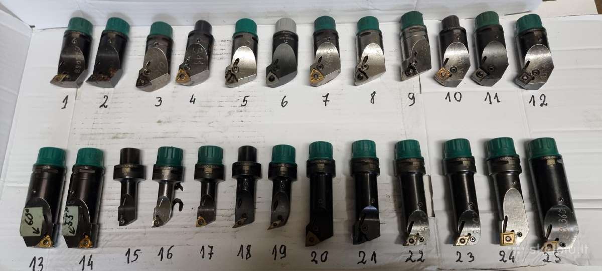 CNC Metalo apdirb. laikikliai Capto C3; C4; C5; C6