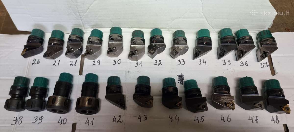 CNC Metalo apdirb. laikikliai Capto C3; C4; C5; C6 - nuotraukos Nr. 2